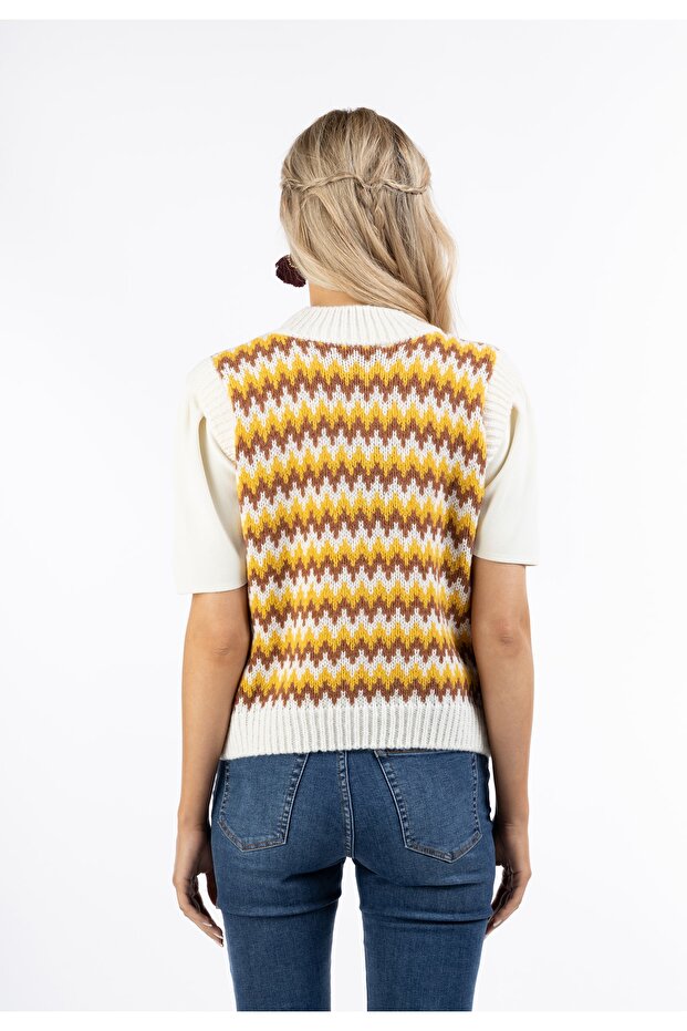 FESTIVAL Strick Pullunder rakata - 3