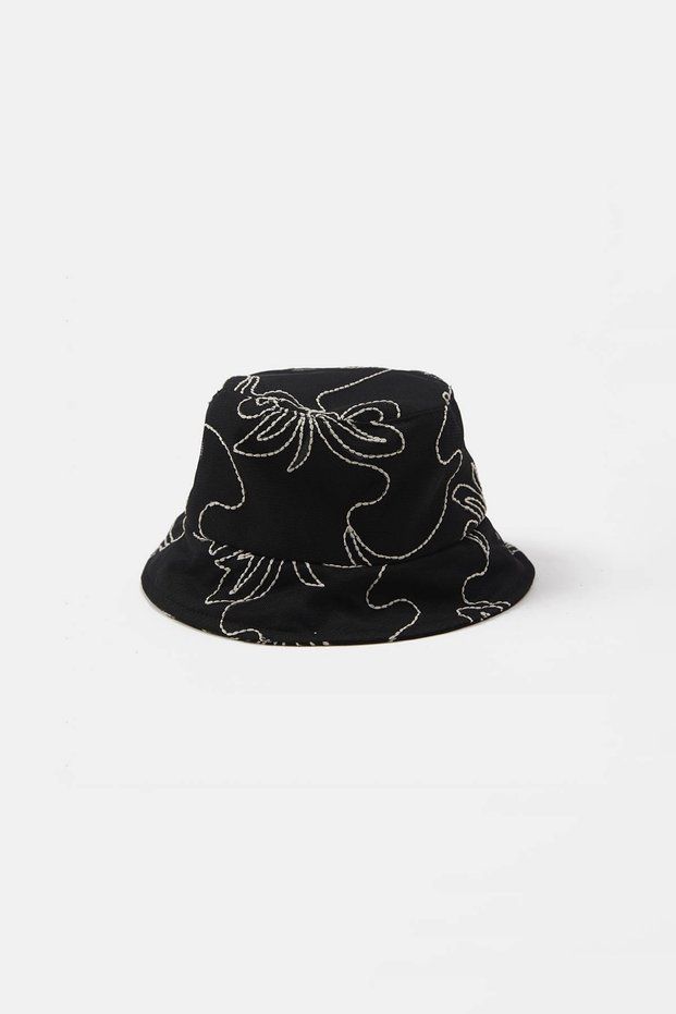 Dívčí černý klobouk 23ss0tj4005