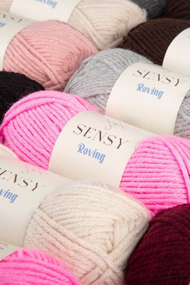 Premium Roving El Örgü Ipi Atkı Bere Ipi Kazak Panço Ip Hırka Ipi Koyu Gri - 7