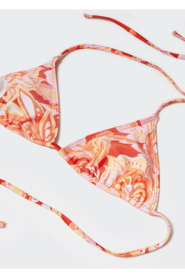 Desenli Bikini Üstü - 2