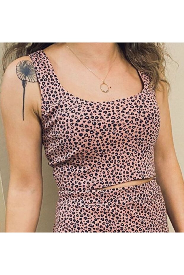 الصيف منقوشة حزام سميك المحاصيل / بوستير - 3