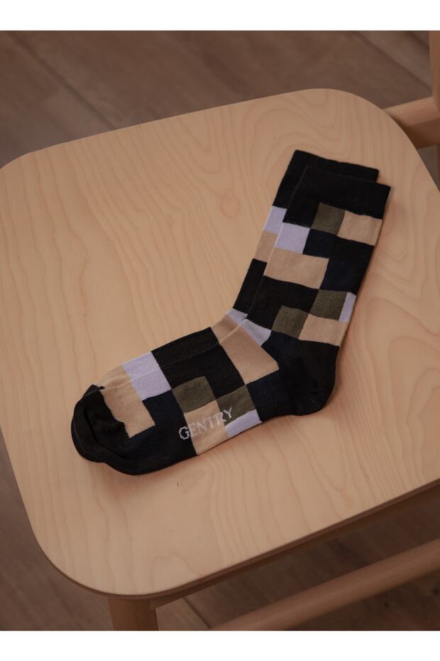 جوارب بتصميم ثنائي البكسل - 4