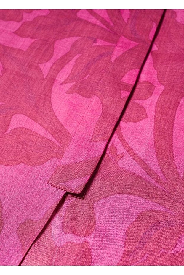 Desenli Uzun Gömlek - 6