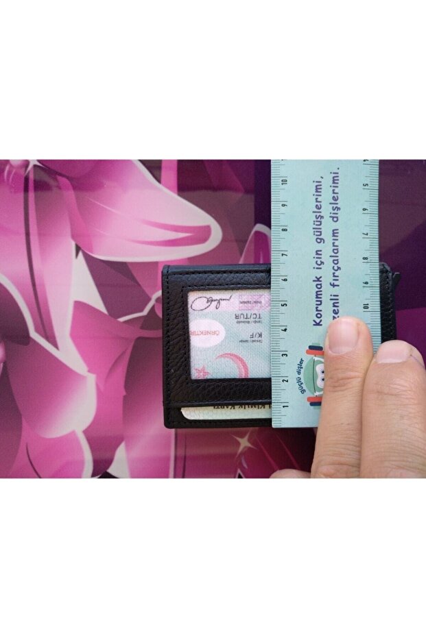 Mekanızmalı Deri Cüzdan - 7
