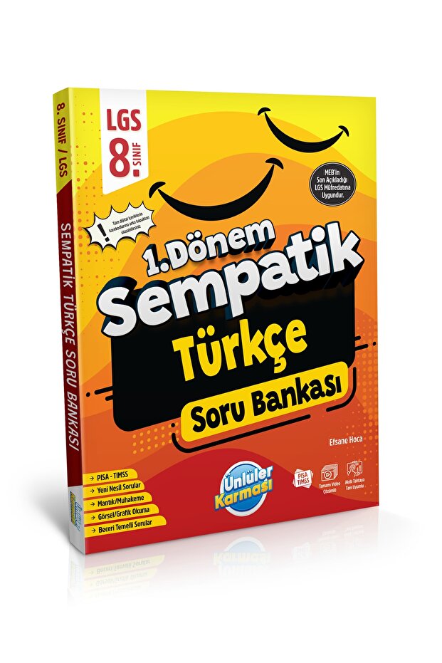 Lgs 8.sınıf 1. Dönem Sempatik Tüm Dersler Soru - Fragman 3 1 - Projet 5'li Sözel Sayısal Deneme Sett - 6