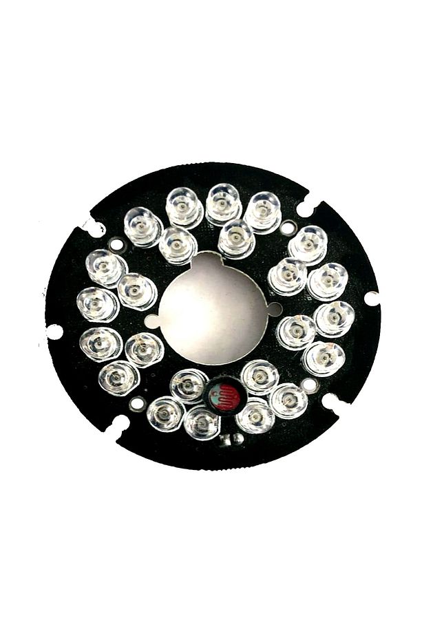 Irled Kızıl Ötesi 24 Adet 30mt Led 12 Mıl Kamera Için Aydınlatma Infrared Led - 1