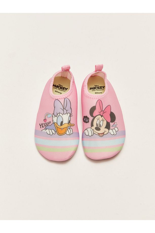 LCW STEPS Minnie Mouse Lisanslı Baskılı Kız Çocuk Deniz Ayakkabısı - 3