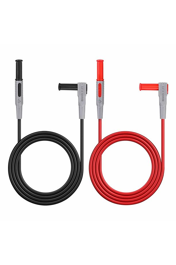1 Çift P1033 Multimetre Probu 4mm Banana Tip Soket 1000v 10a Catııı 1 Mt Kablo Voltmetre Avometre - 1