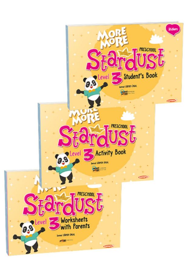 MORE MORE İNGİLİZCE LEVEL 3 PRESCHOOL STARDUST 5-6 YAŞ (3 LÜ SET) - 1