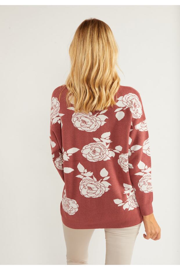 Strickjacke mit Perlen sivene - 4