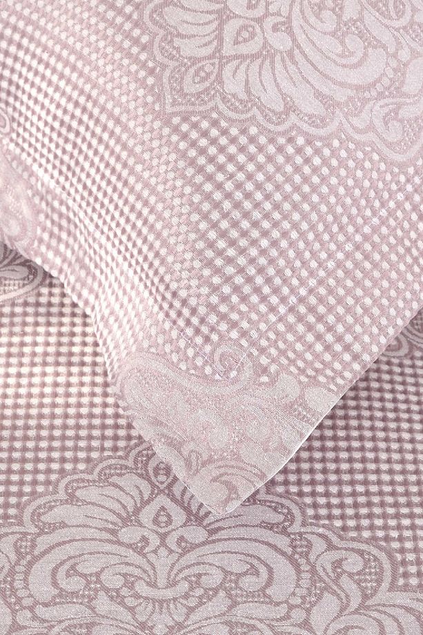 Amelie Lila Çift Kişilik Yatak Örtüsü Set - 3
