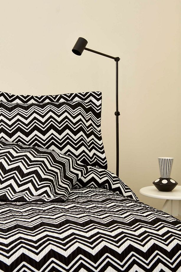 Wave Yatak Örtüsü Tek Kişilik Black - 3