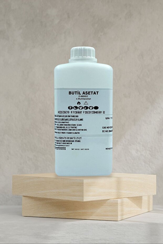 1 Litre Butil Asetat %99 - 1