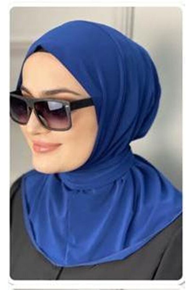 وشاح جاهز بكباسات، شال حجاب، شال سناب، شال عملي