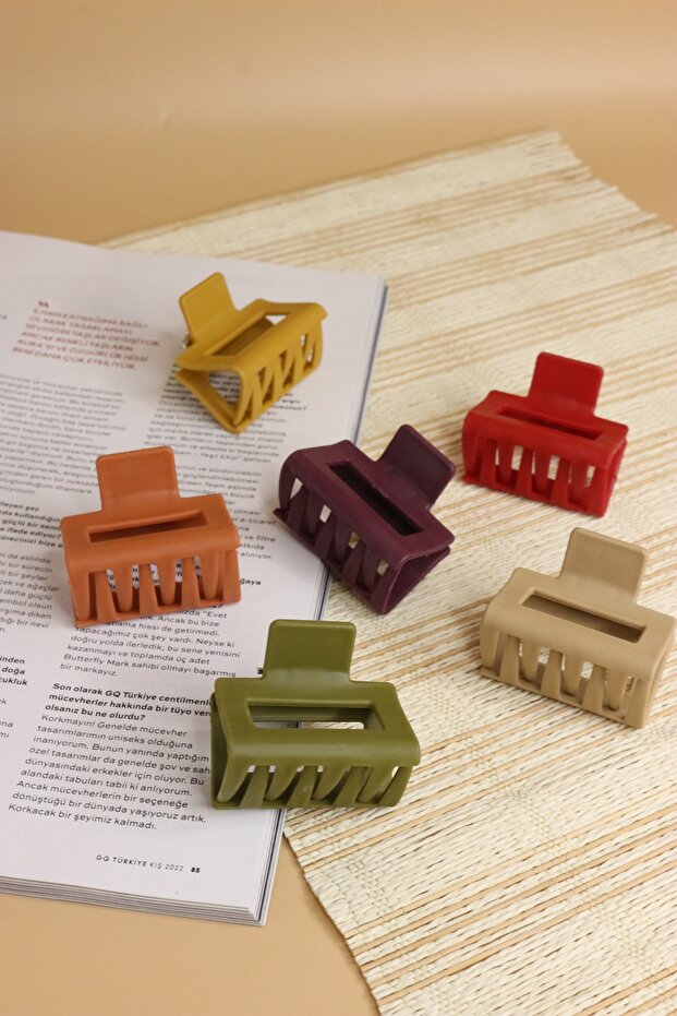 مشبك مزلاج مربع متوسط الحجم - 8