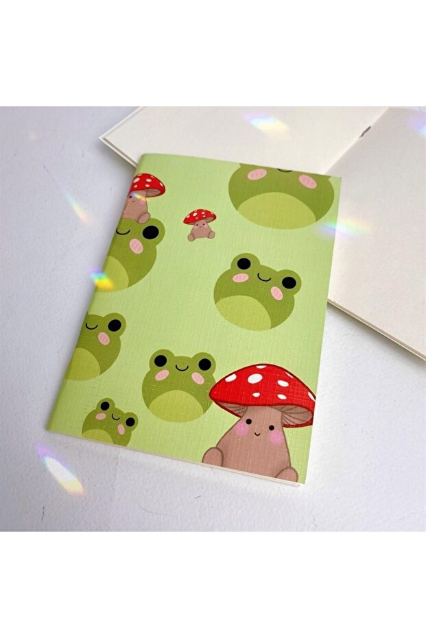 Cute Frog Mini Unlined Notebook - 1