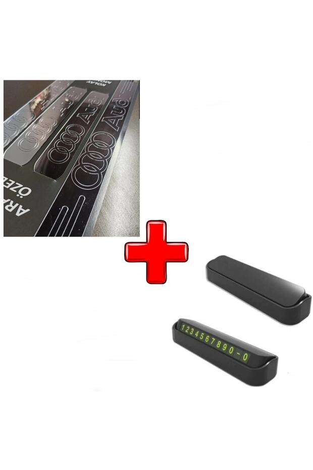 Door Sill and Covered Number Register Compatible with Audi Q5 (Parking Tel)