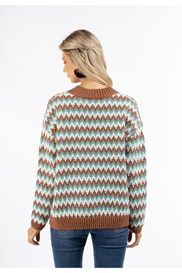 Strickjacke mit Knöpfen - 2