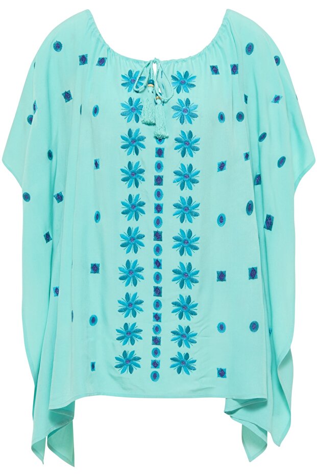 FESTIVAL Poncho carnea - 4