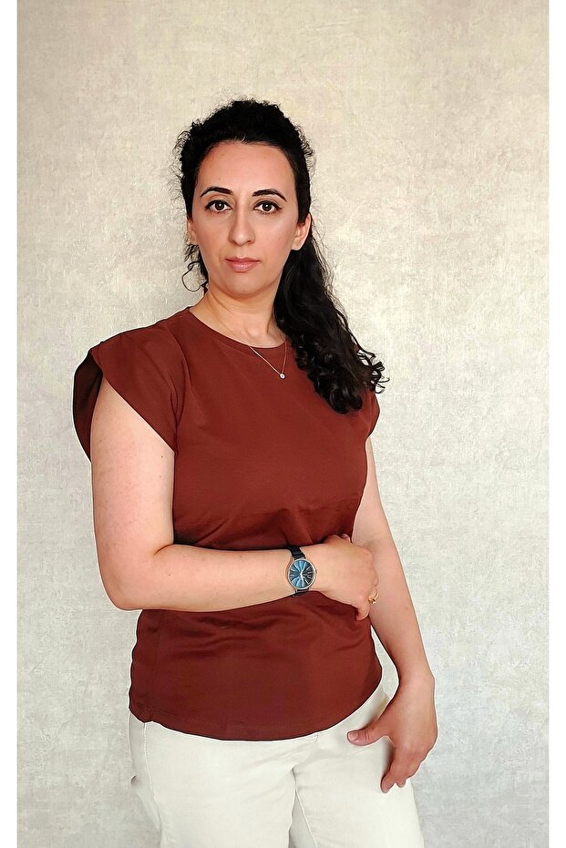 Kadın Tshirt Yarasa Kol