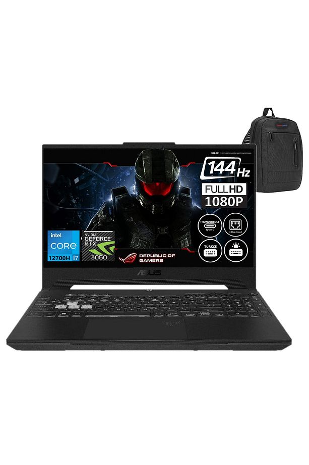 Tuf Gaming F15 Fx507zc4-hn011 16gb Ddr4 Ram 2tb Ssd 4gb Rtx3050 15.6inç Fhd 144hz Fdos Hn011103 - 1
