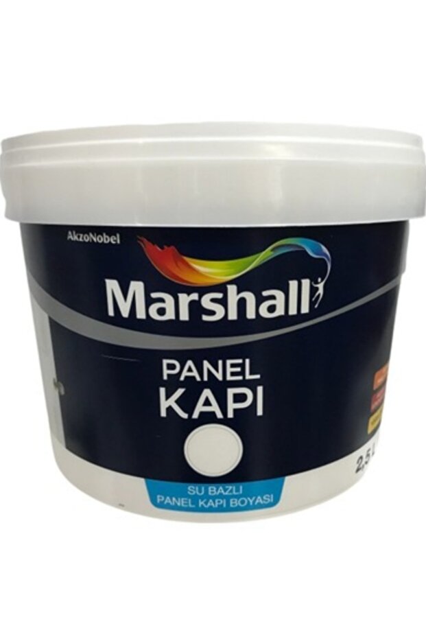 Marshall Boya Panel Kapı Boyası Bw Baz 2,5 lt. Su Bazlı - 2