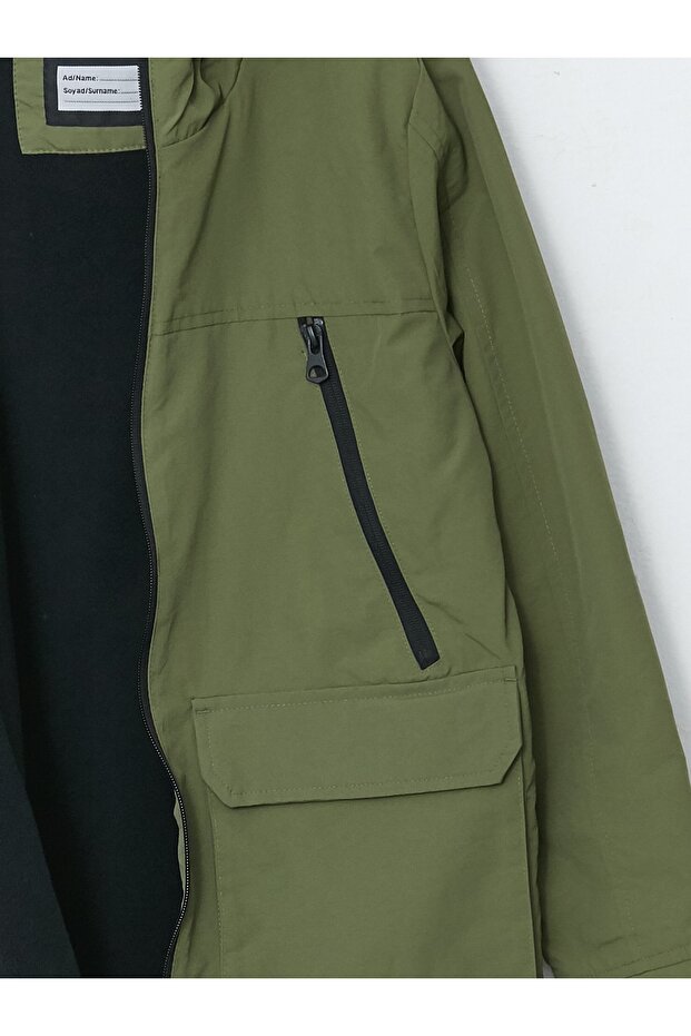 Kapüşonlu Basic Erkek Çocuk Mont - 3