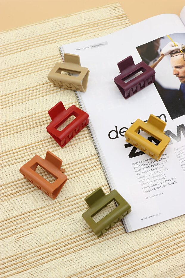 مشبك مزلاج مربع متوسط الحجم - 4