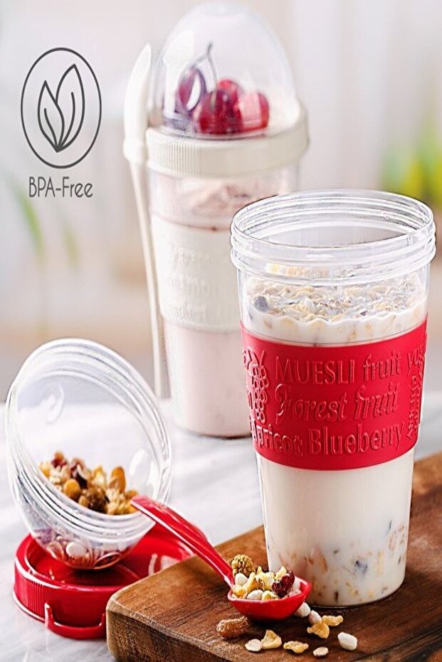 Non-Spill 600ml Food Storage Container Baby Food Container Diet Cup Portable Feeding Container
