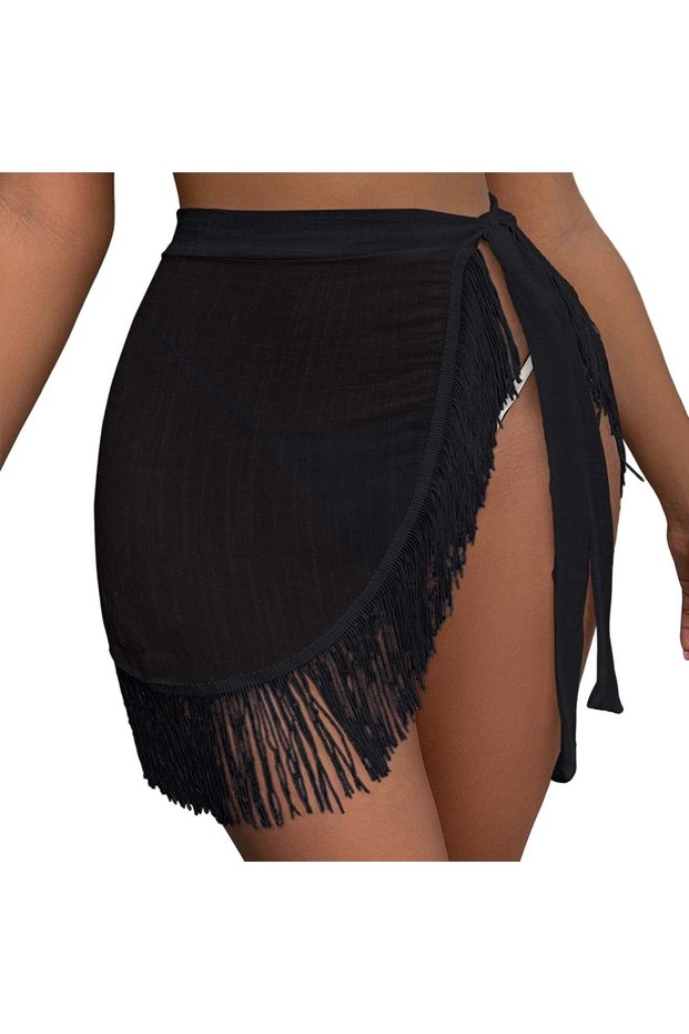 Paris Tassel Detailed Bikini Top Design