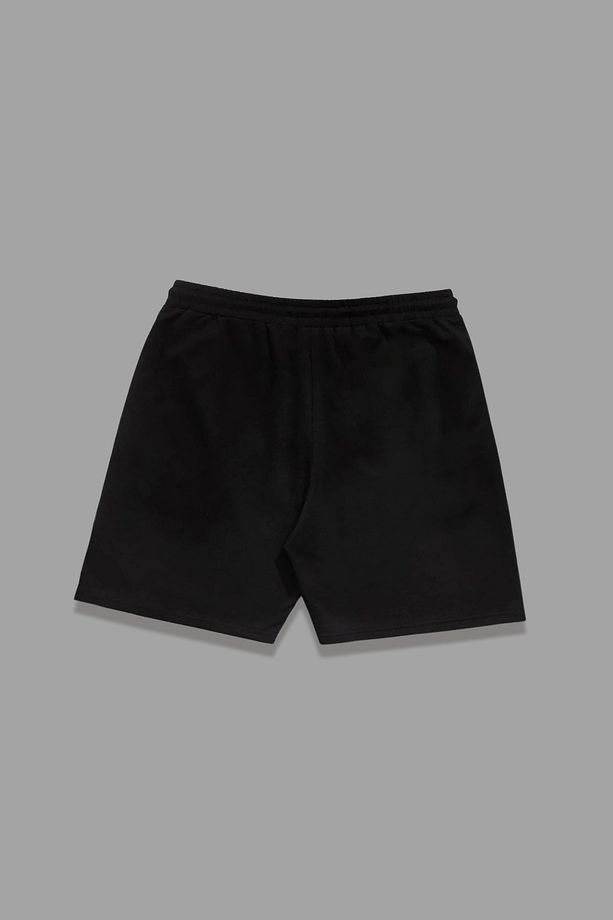 Unisex Yingyang Baskılı Şort - 3