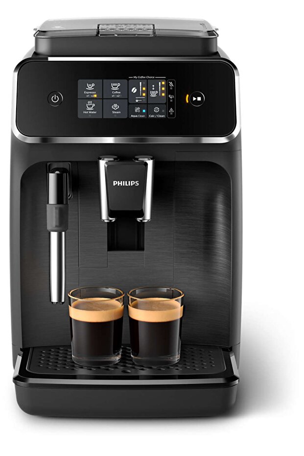 Essential Advanced Series Automatic Cappuccino Espresso Machine with Grinder, Black