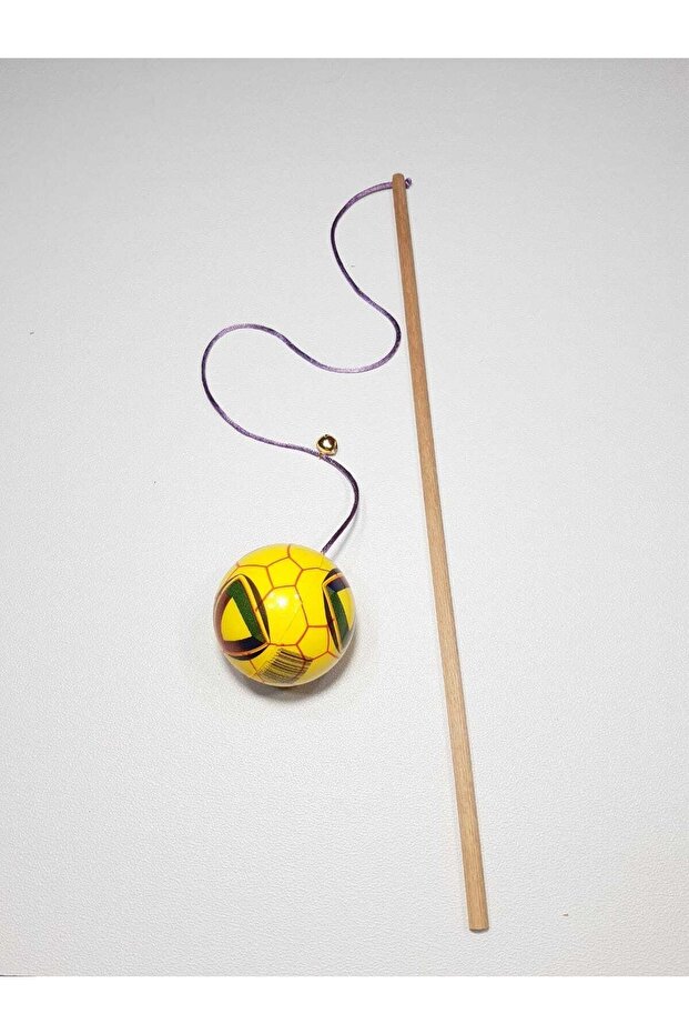Cat Fishing Rod with Stress Ball