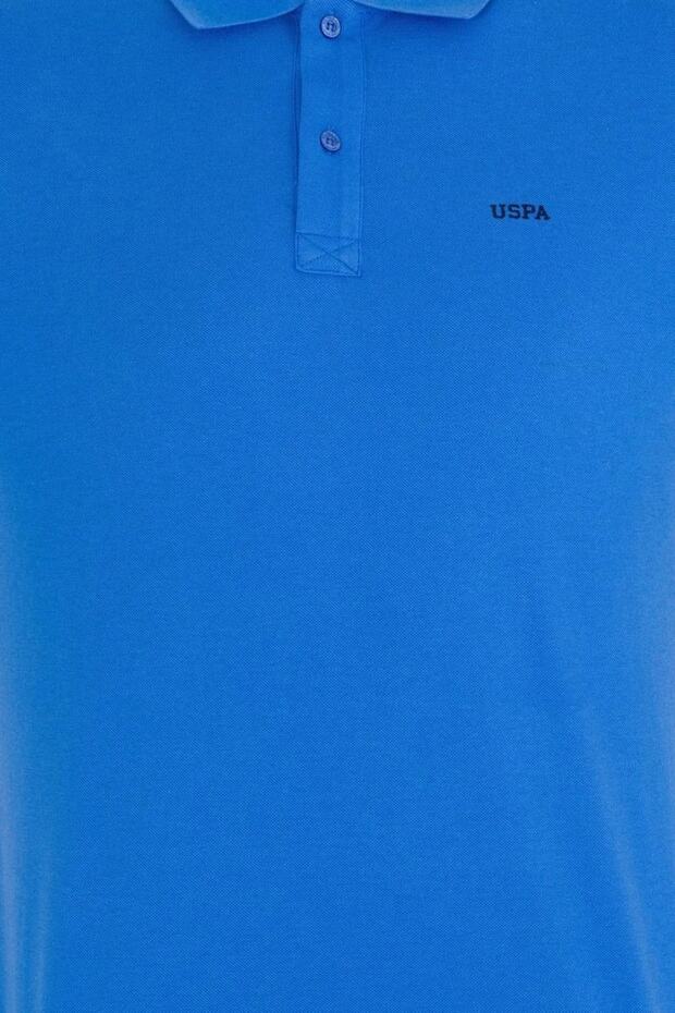Ανδρικό μπλουζάκι Polo Neck Basic - 3