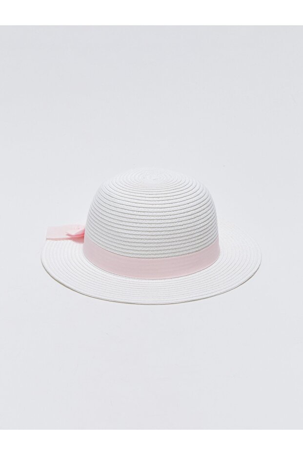 Straw Baby Girl Hat
