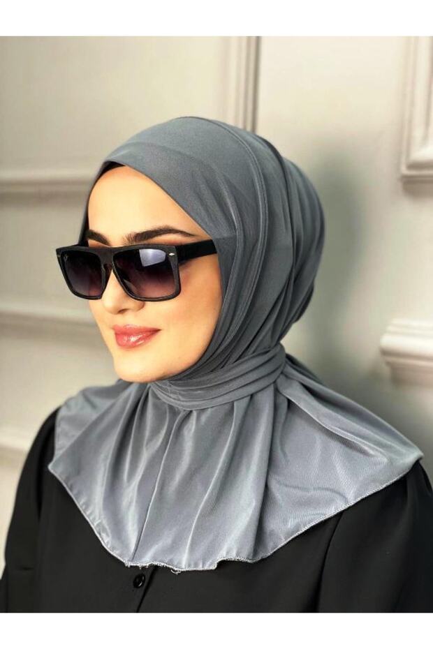 Alemera Snap Fastener وشاح شال حجاب جاهز
