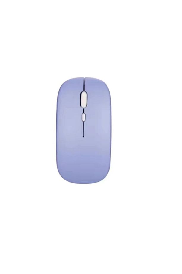 Macbook Şarj Edilebilir Sessiz Bilgisayar Ve Dizüstü Bilgisayar Kablosuz Bluetooth Fare - 1
