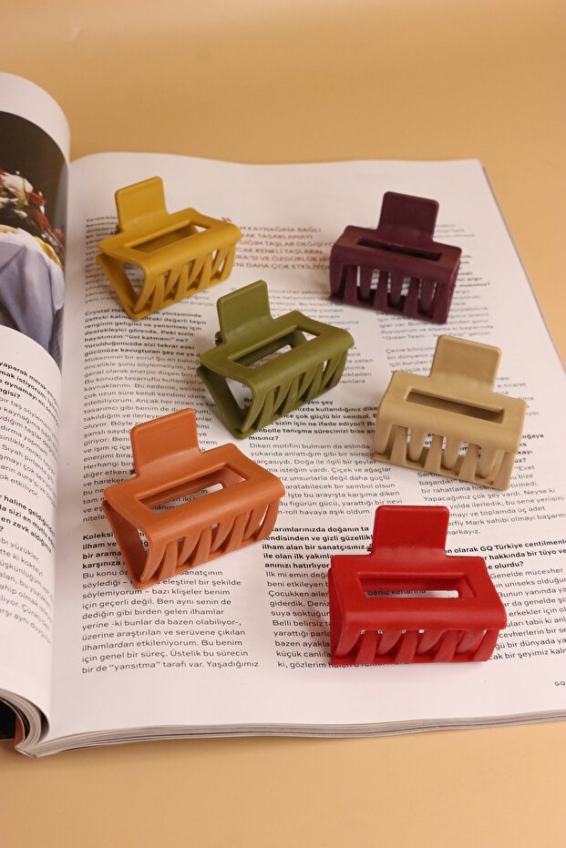 مشبك مزلاج مربع متوسط الحجم - 7