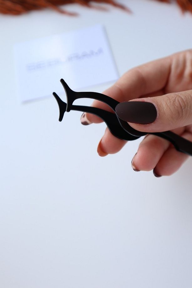 Eyeliner Cımbız Seti Takma Kiprik Gerçek Görünümlü 3 Çift Manyetik Kirpik Mıknatıslı Kirpik - 5