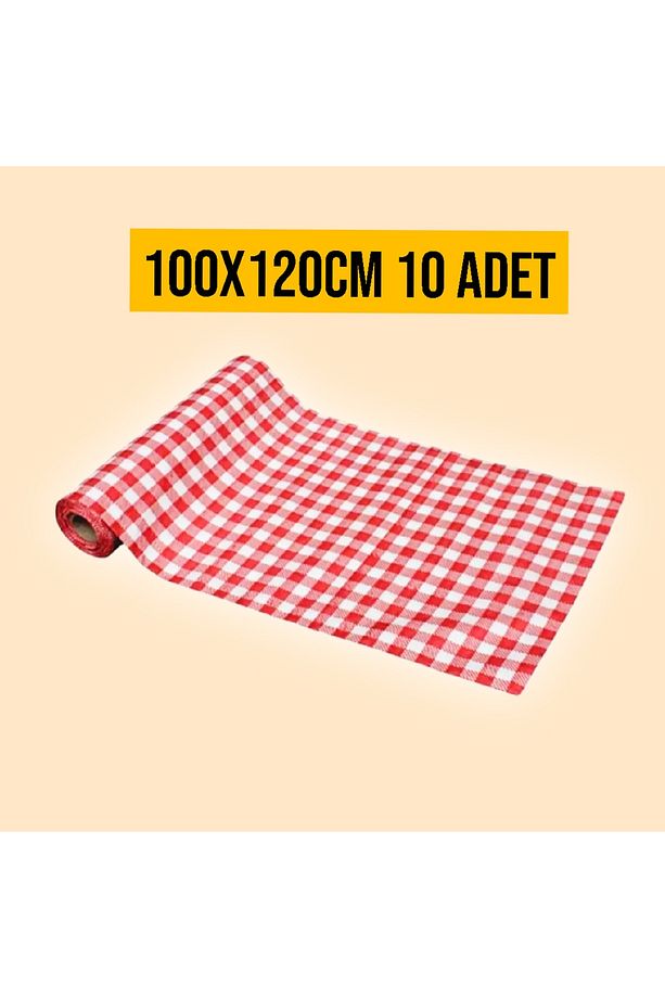 Masa Örtüsü Tek Kullanımlık Masa Örtüsü Doğum Günü Masa Örtüsü Kullan At Pratik Masa Örtüsü 10 Adet - 1