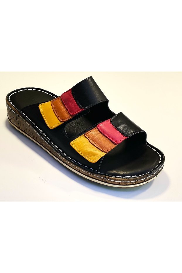 21315 Leather Comfort Slippers