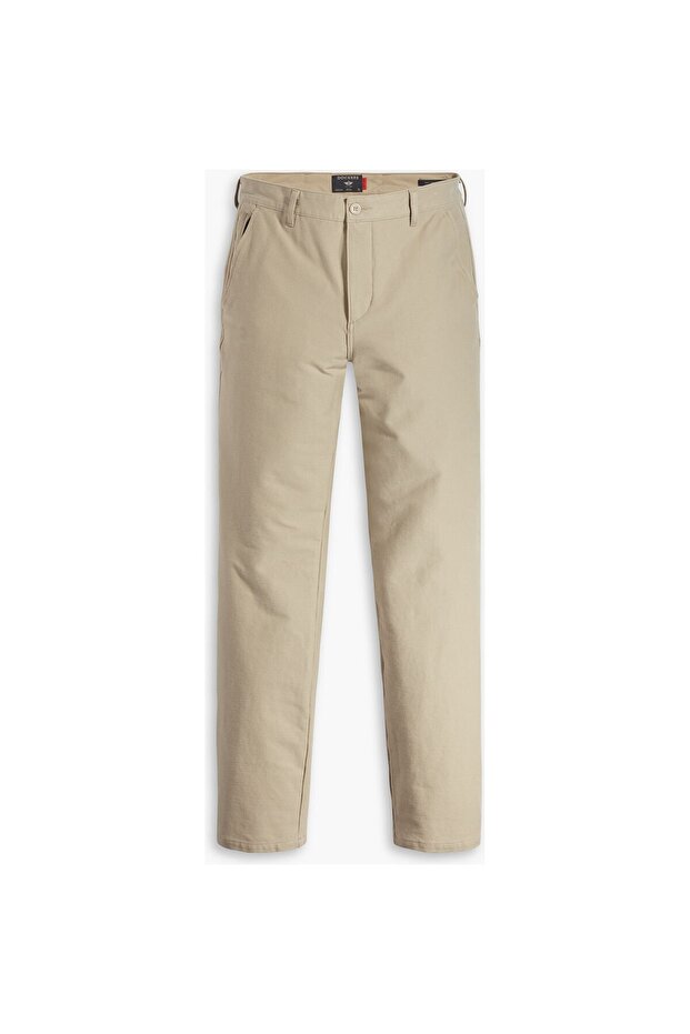 Smart 360 Comfort Knit Brown Skinny Fit Chino Trousers
