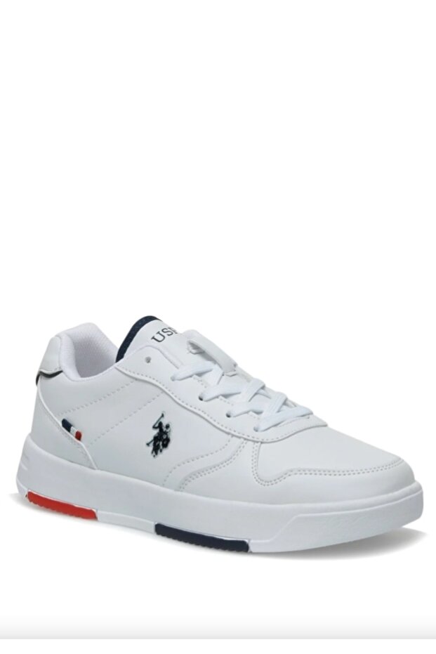 Andreiw Plain White Women's Sports Shoes Walking