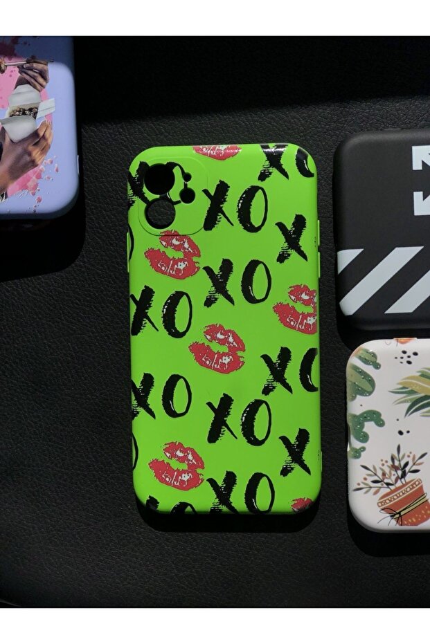 iPhone 11 Camera Protected Model Pattern Miami Heat Suede Inside Launch Case - 1