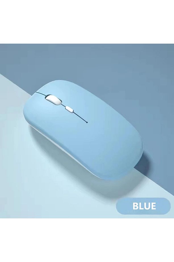 Macbook Şarj Edilebilir Sessiz Bilgisayar Ve Dizüstü Bilgisayar Kablosuz Bluetooth Mouse Fare - 3