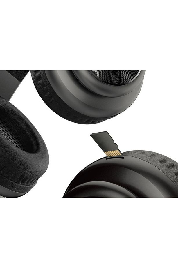 Rıtm Bluetooth Kulaklık Kablosuz Mikrofonlu Kulaklık Kablolu Ve Kablosuz Kulln Microsd Girişli - 4