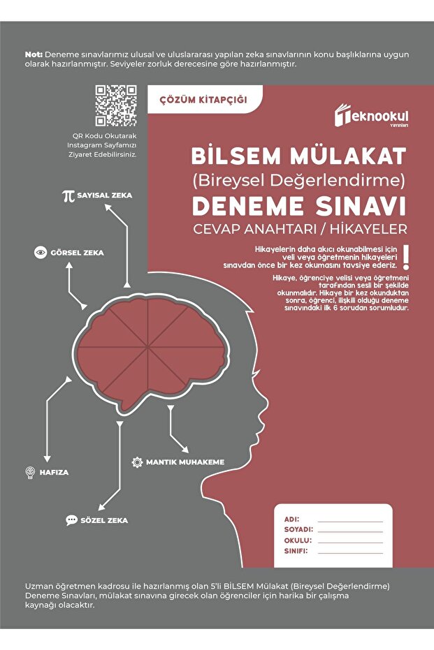 Bilsem Mülakat Soruları Çıkmış Benzer Soru 2025 Denemeleri 1.sınıf - 5