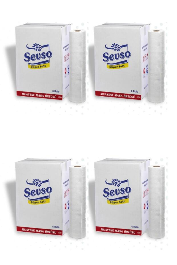 Roll Inspection Tablecloth 6 Pieces X 4 Box 24 Roll Set - 1