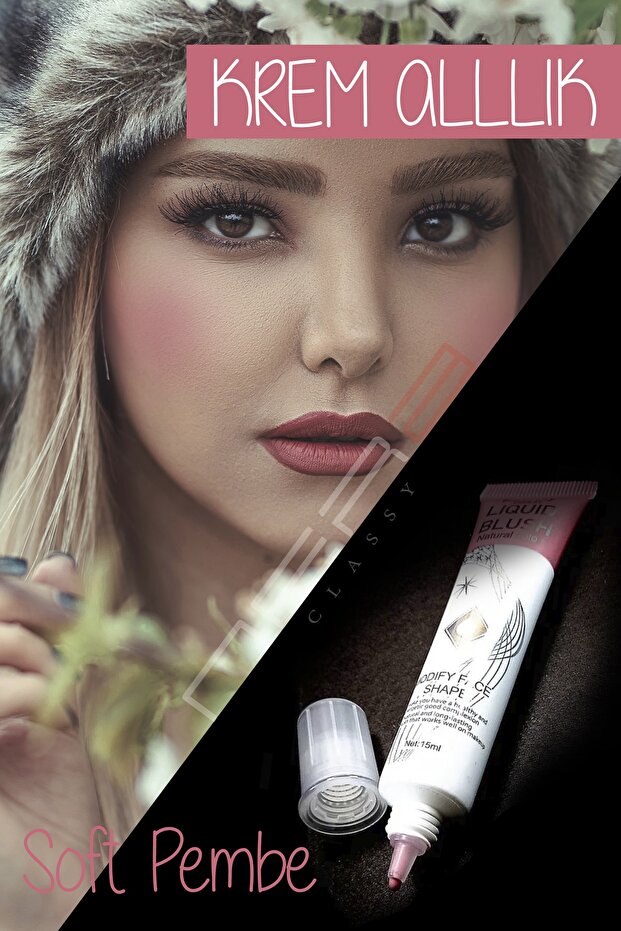 Waterproof Liquid Blush, Lipstick (MAT) Intense Pigmented Concentrated Consistency - 1