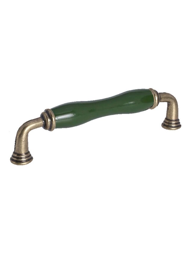(12.8 Cm-)-Porcelain Handle-Cabinet-Drawer-Furniture-Kitchen Cabinet-Children's Room-Sapphire 128mm -Stk2584